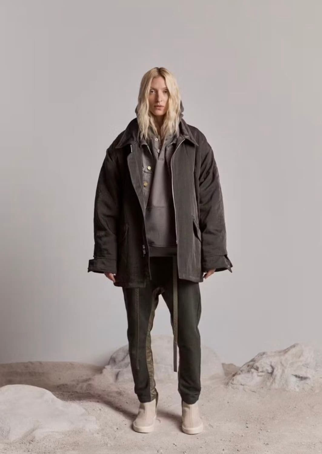 피어오브갓 6th 에브리데이 헨리 후드 빈티지 그레이 8th 이터널  상품이미지1