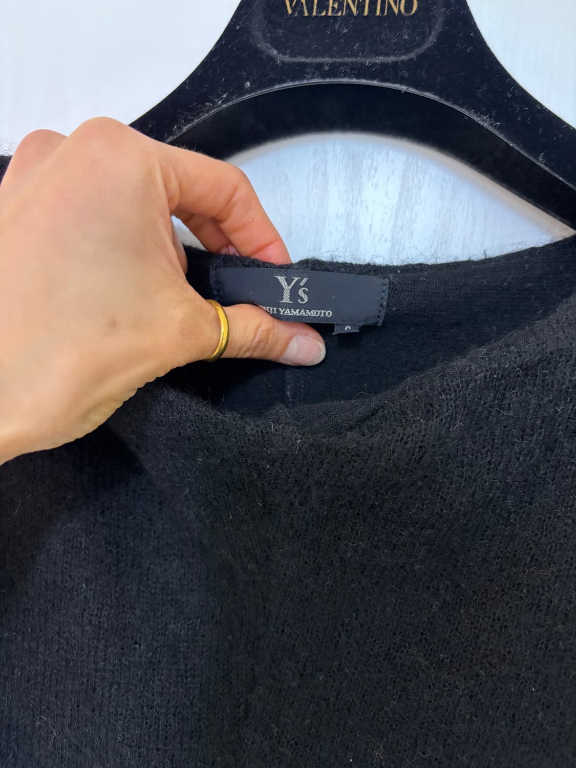 요지야마모토 모헤어니트 44,55 정품 상품이미지2