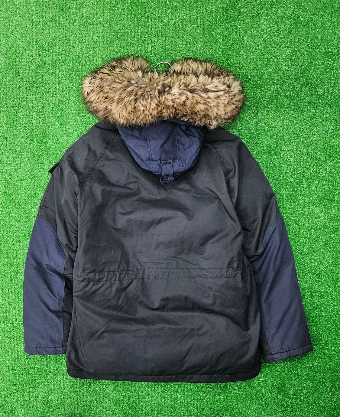 커버낫 검정 후드퍼 겨울 패딩 M 상품이미지2