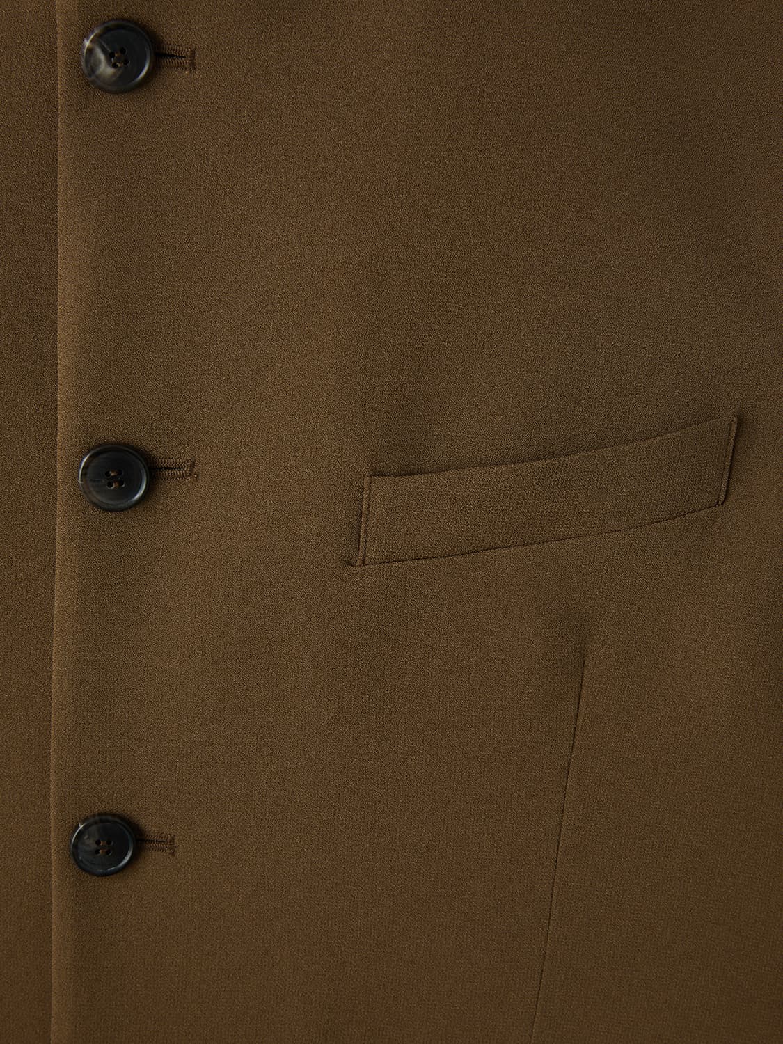 렉토 26SS 스트랩 디테일 수트 베스트 오커 상품이미지7