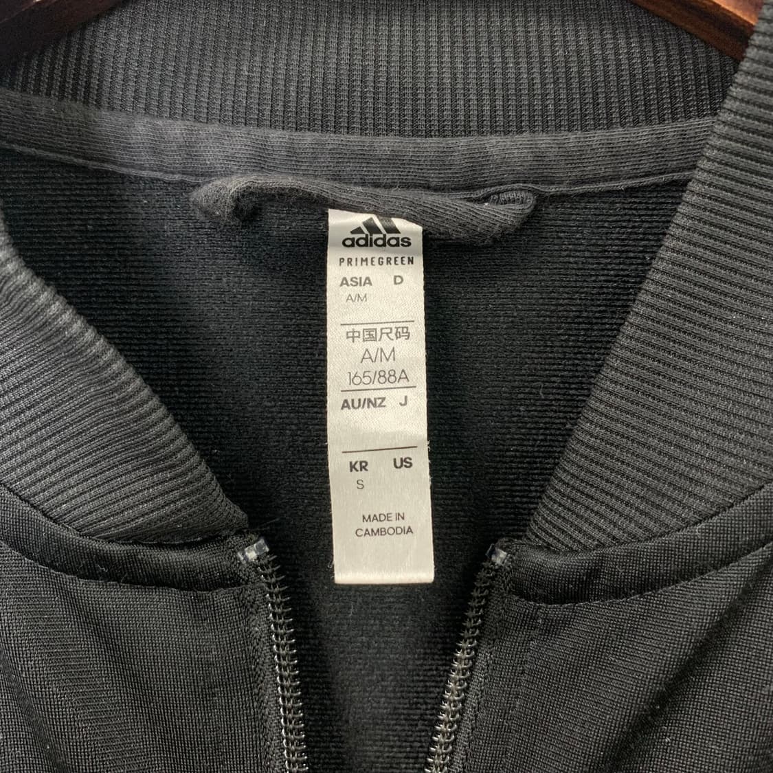 아디다스 블랙 사이드라인 트랙 져지 상품이미지5