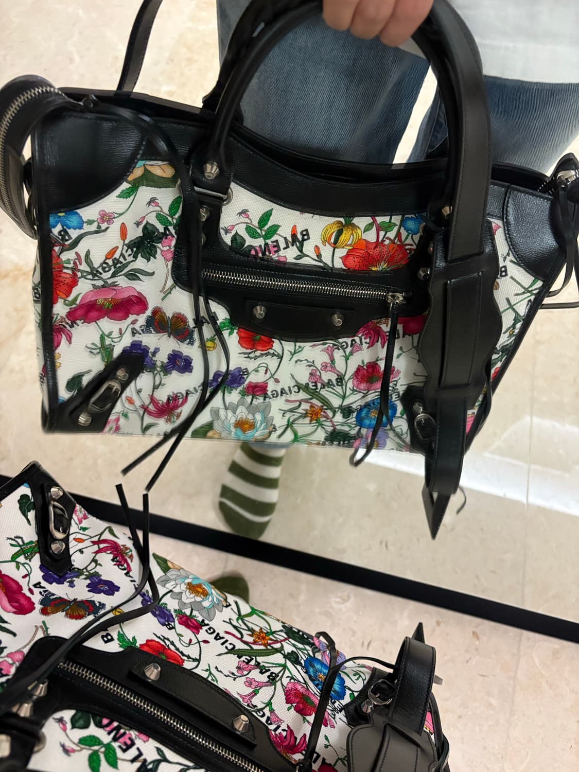 구찌X발렌시아가 해커 프로젝트 모터 시티백 상품이미지7