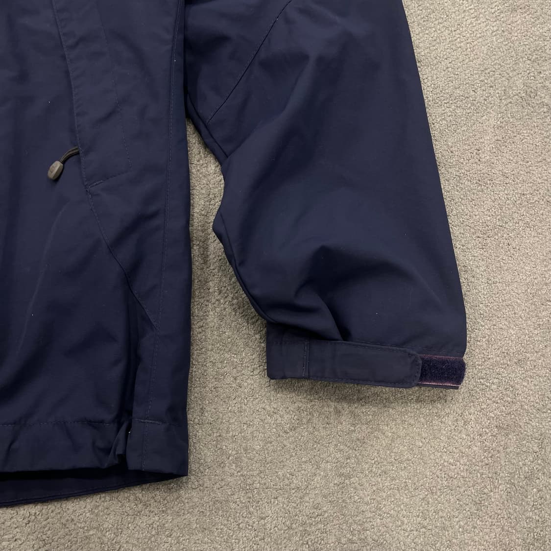 L 노스페이스 네이비 바람막이 후드 자켓 상품이미지3