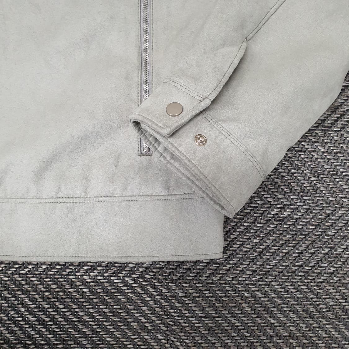 HUM 스웨이드 춘추 집업자켓 남자105 상품이미지4