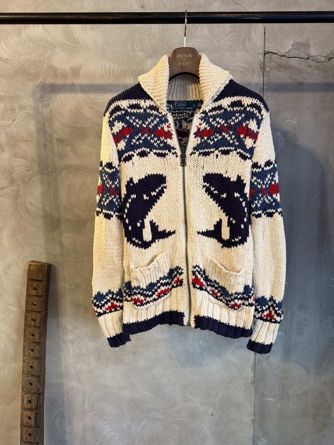 폴로 랄프로렌 코위찬 짚업 가디건 100 상품이미지6