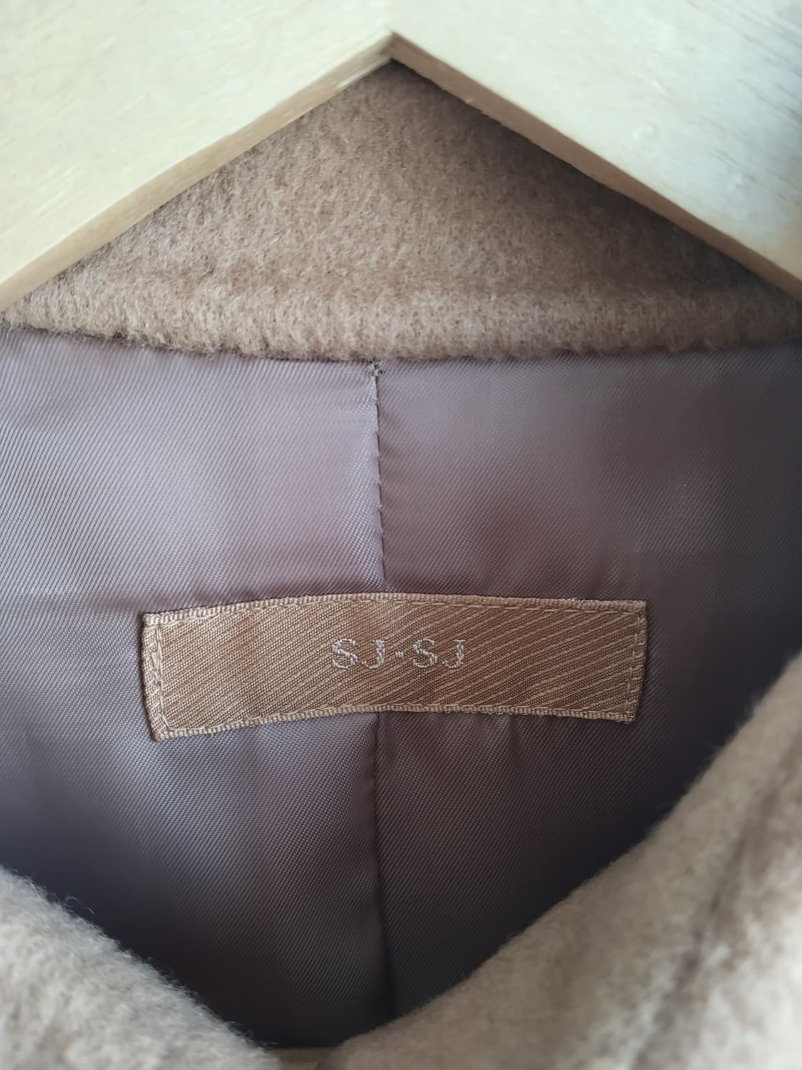 SJSJ 여성 XS 울 100% 자켓 클래식 데일리 아우터 슬림핏 상품이미지6