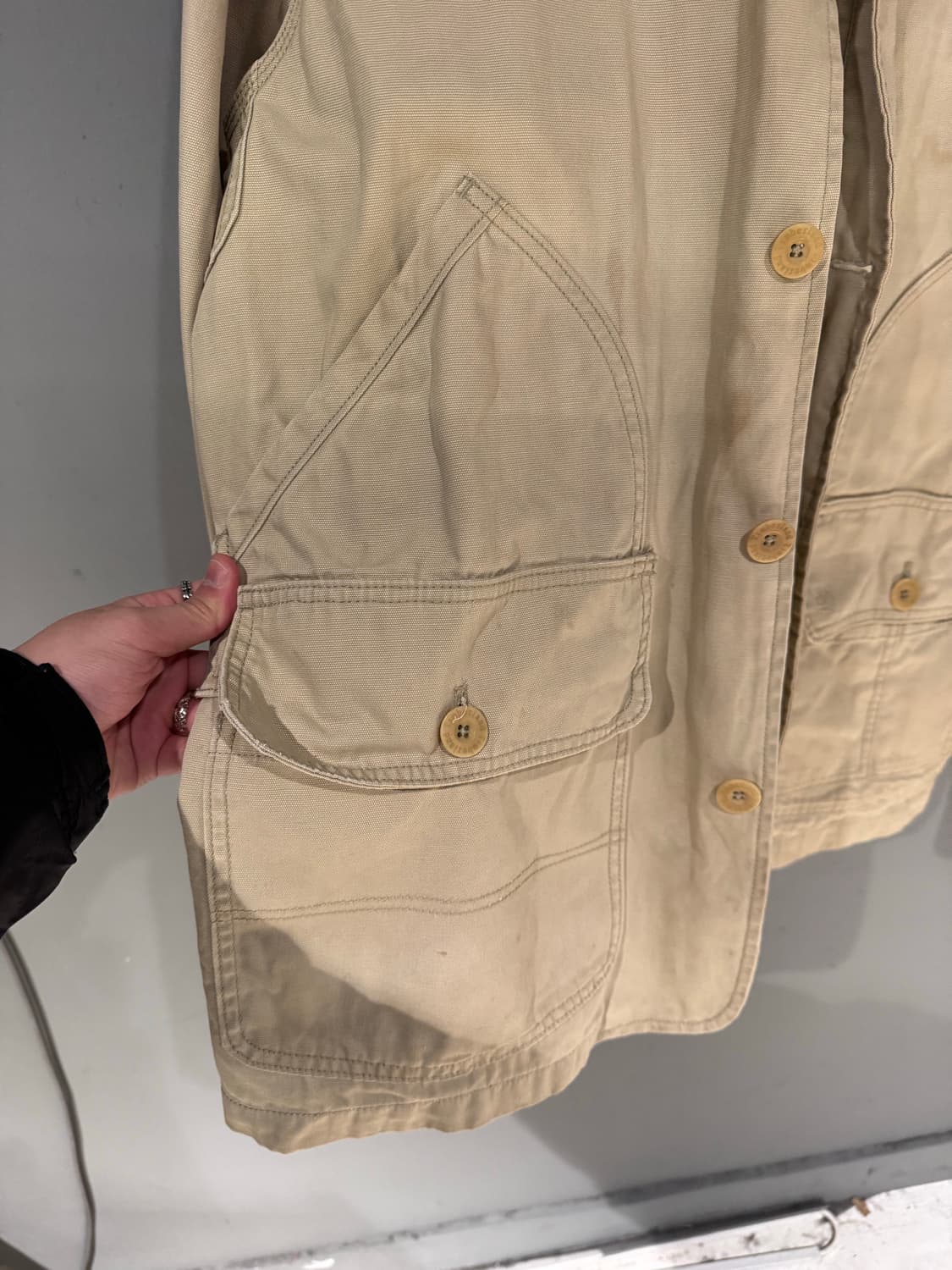 팀버랜드 퀼팅 내피 캔버스 워크자켓 상품이미지5