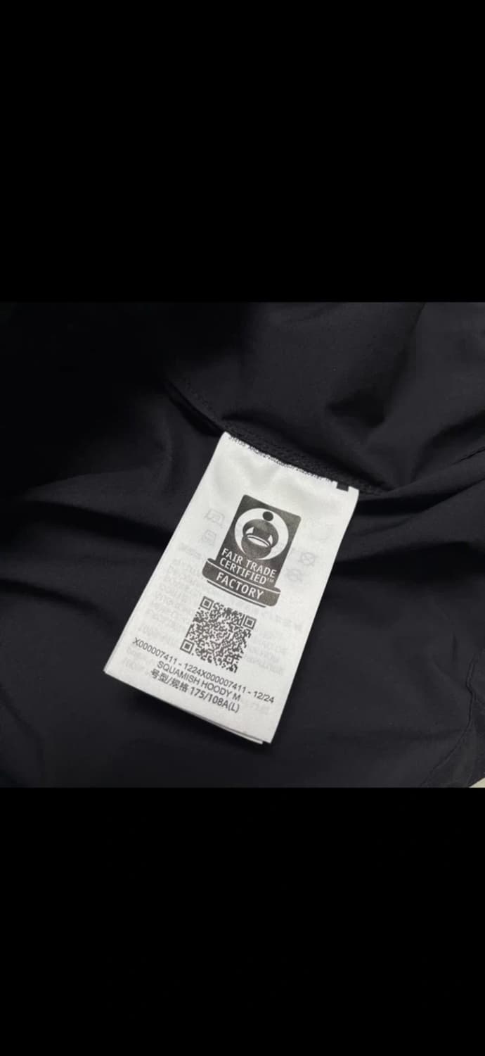 아크테릭스 스쿼미시 후디 블랙L 상품이미지4