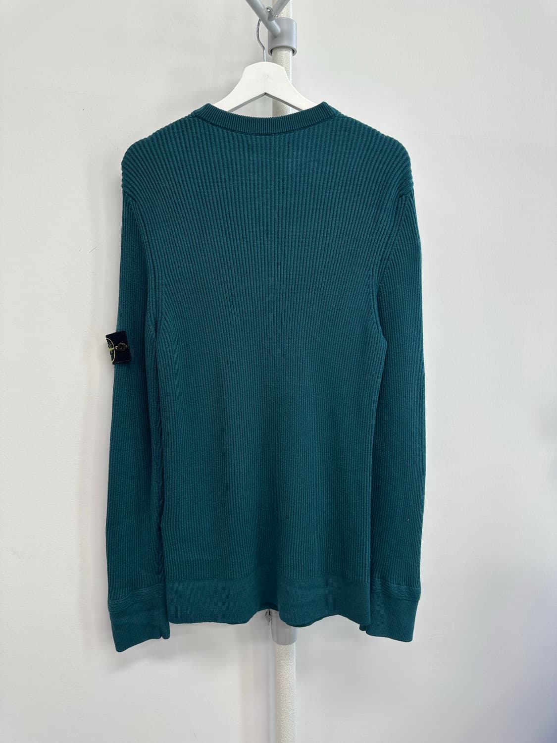 스톤아일랜드 풀 립 울 크루넥 니트 딥 제이드 상품이미지7