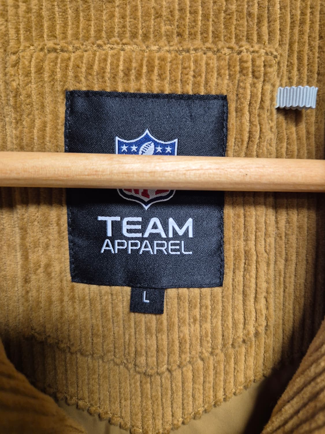 NFL Team Apparel 코듀로이 자켓 브라운 L사이즈 (상태A급) 상품이미지5