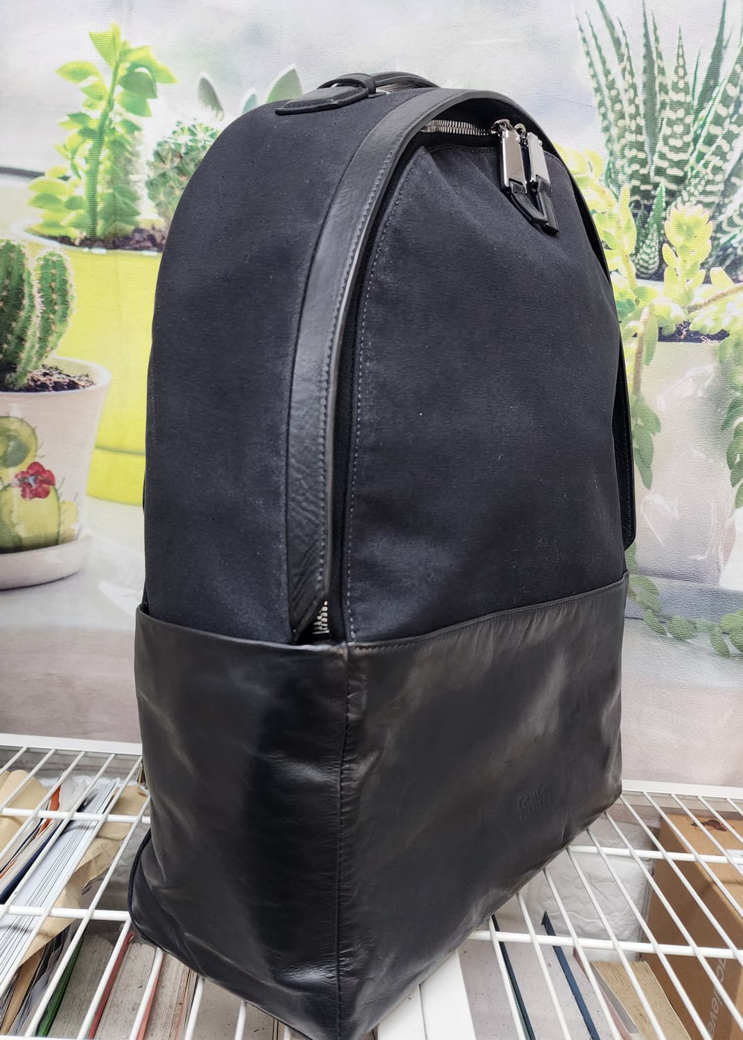 캘빈클라인 백팩 레더 믹스 백팩 BD26 상품이미지4