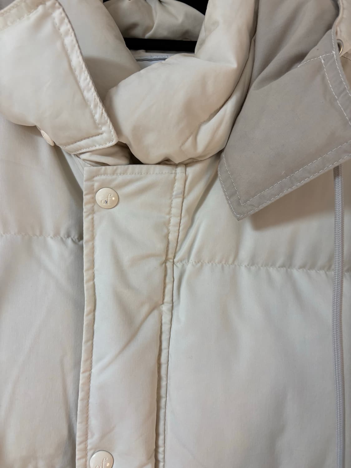 오버듀플레이어 후드 다운 패딩 상품이미지3