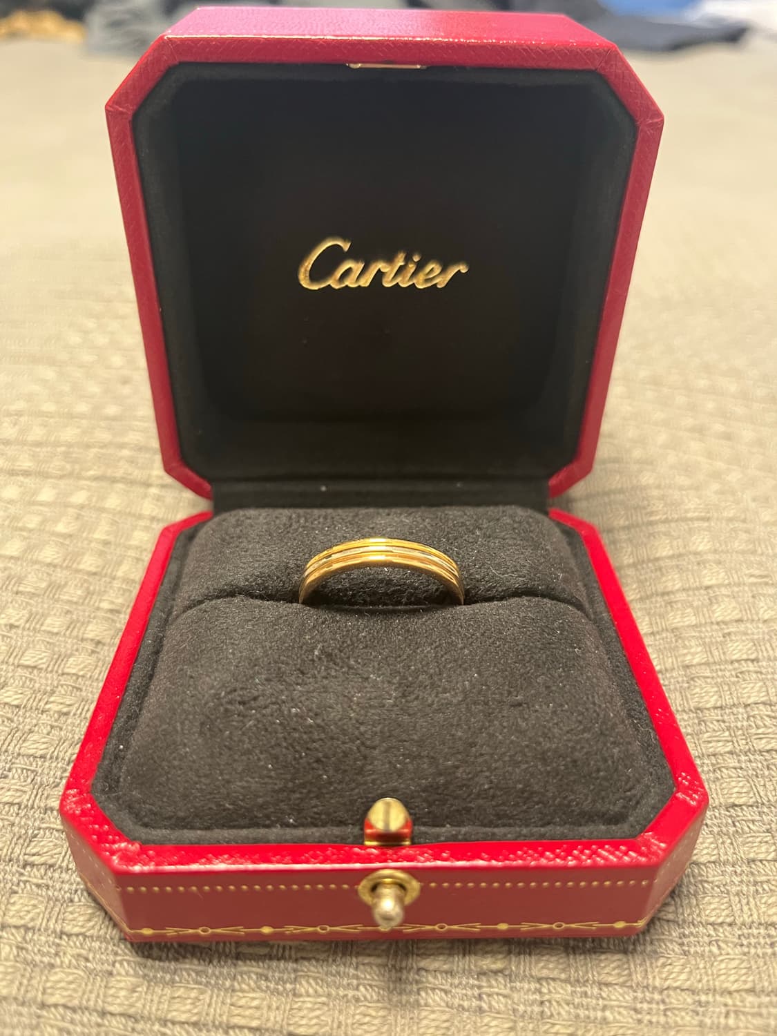 까르띠에 방돔루이 삼색 트리니티 링 61호 상품이미지1
