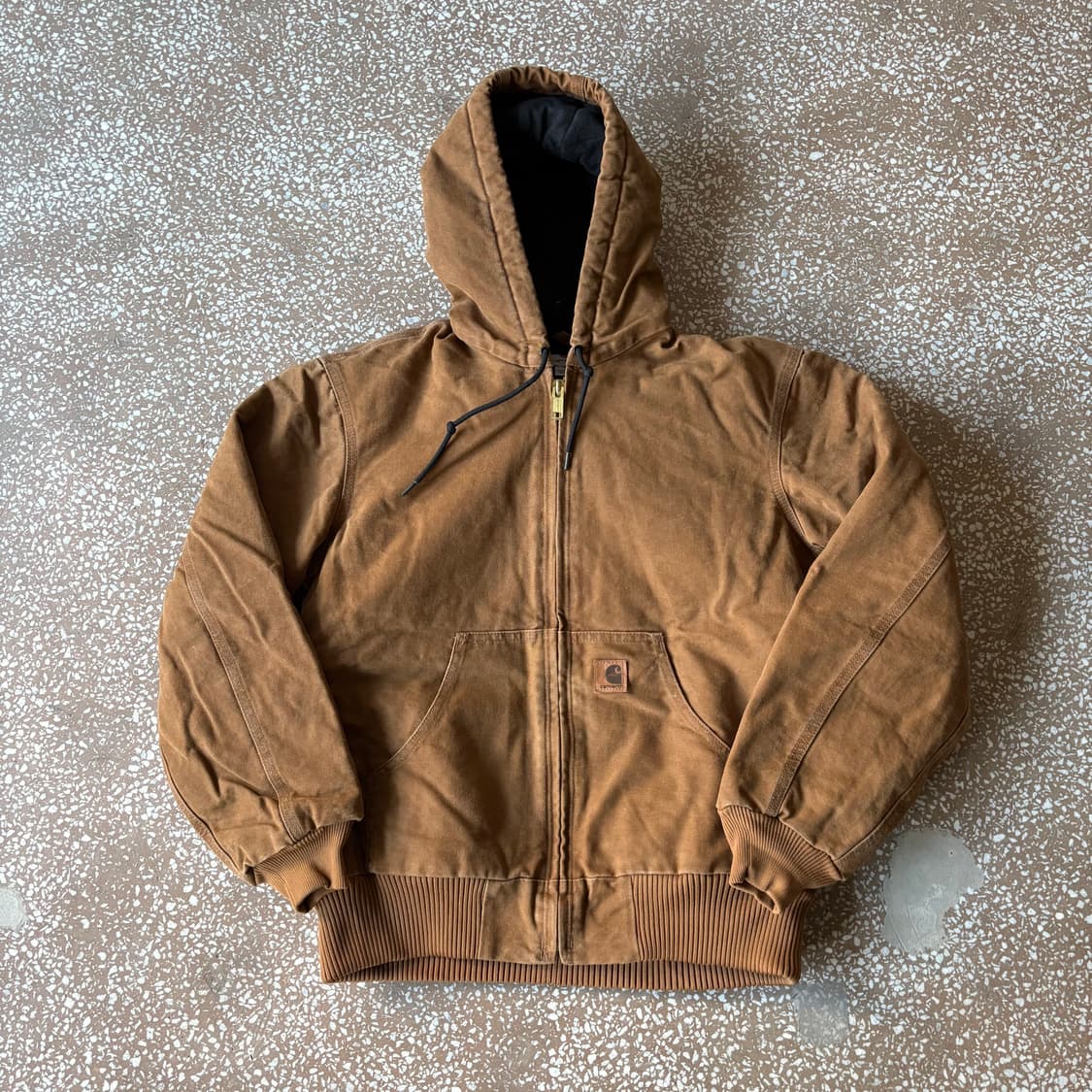 칼하트 J130-211 샌드스톤 덕 액티브 자켓 상품이미지1