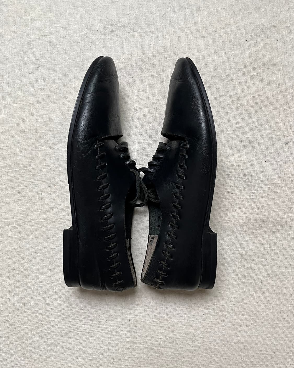 꼼데가르송 레이스업 메리제인 슈즈 comme des garcons 상품이미지4