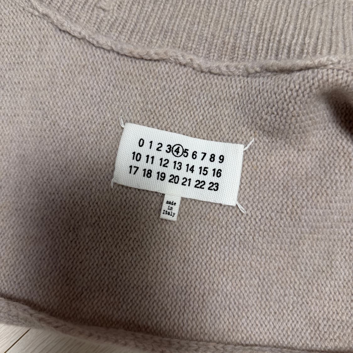 maison margiela ④ 마르지엘라 립포인트 숄/머플러 상품이미지5