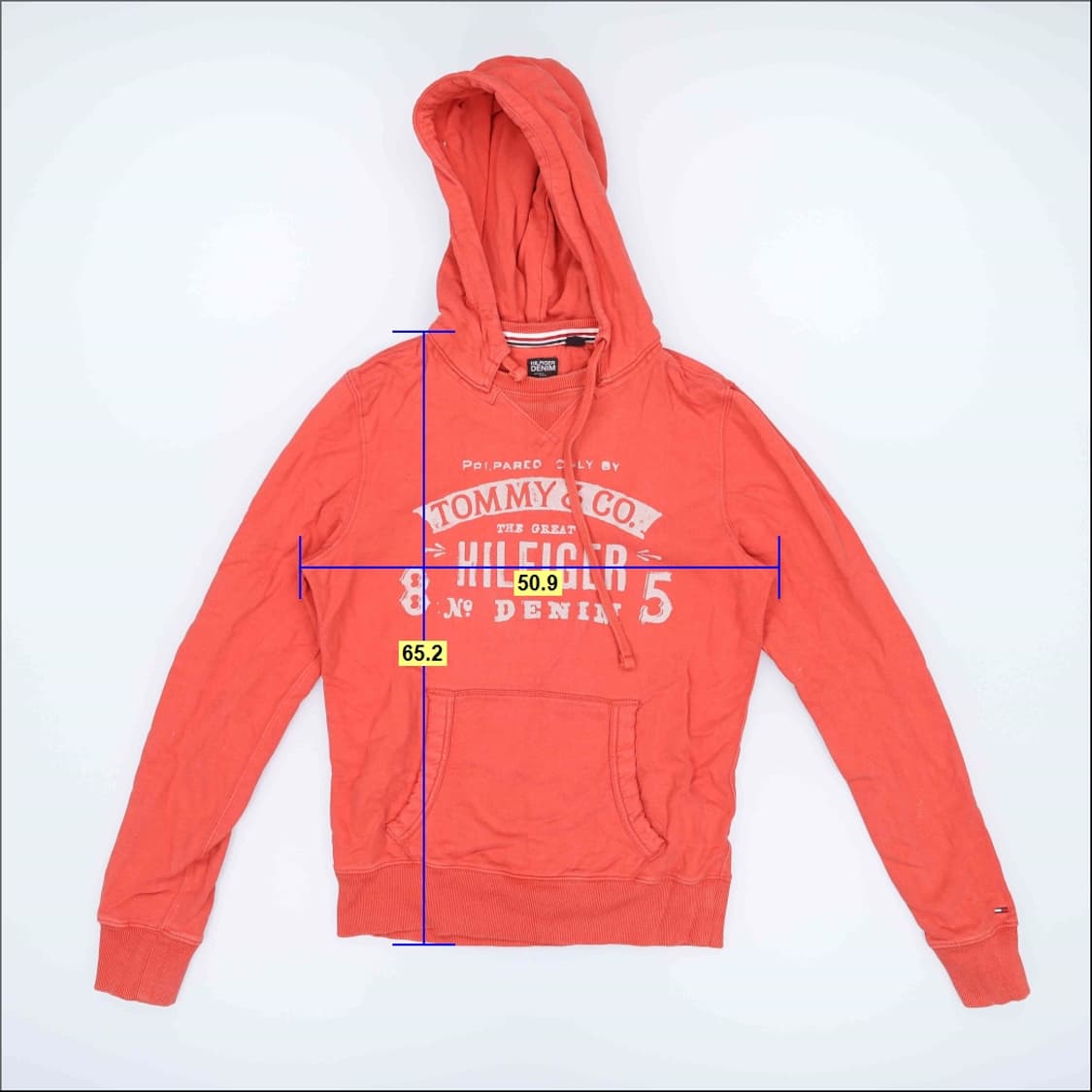 [S] 타미힐피거 빈티지 후드티 1219H1 상품이미지7