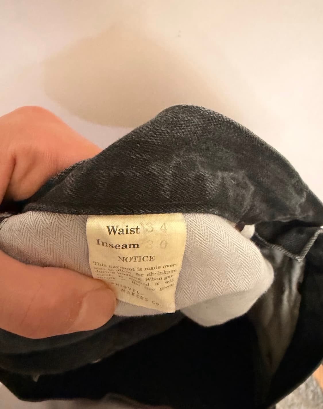 피그벨 페이디드 데님 3사이즈 판매 상품이미지5