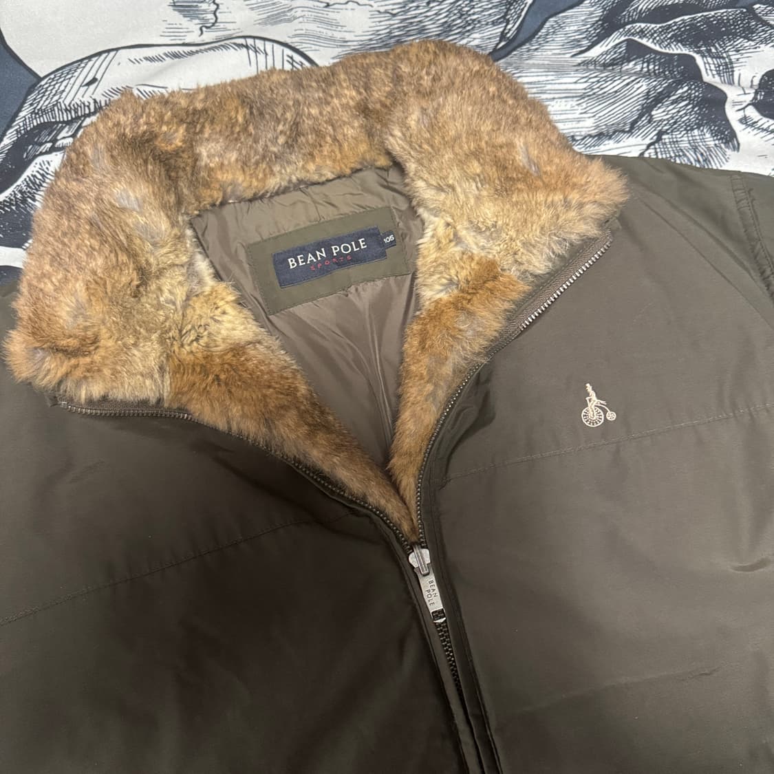 빈폴 오리털 패딩점퍼 105사이즈 상품이미지2