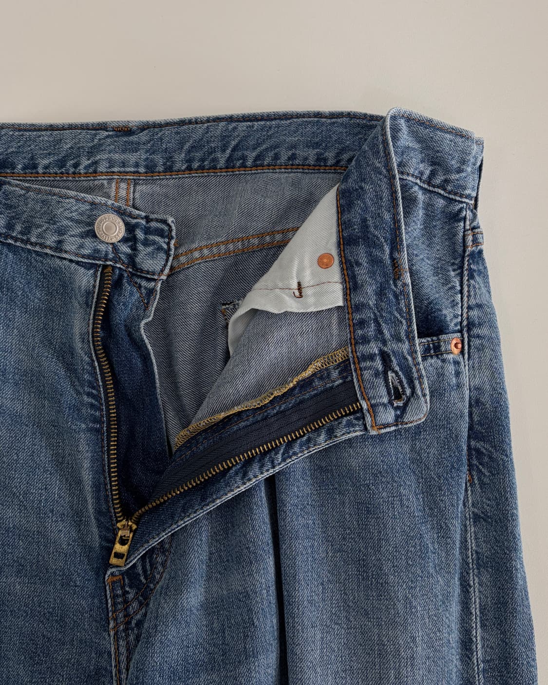 [34인치]리바이스 프리미엄 BigE 555 릴렉스 스트레이트 데님 팬츠 상품이미지8