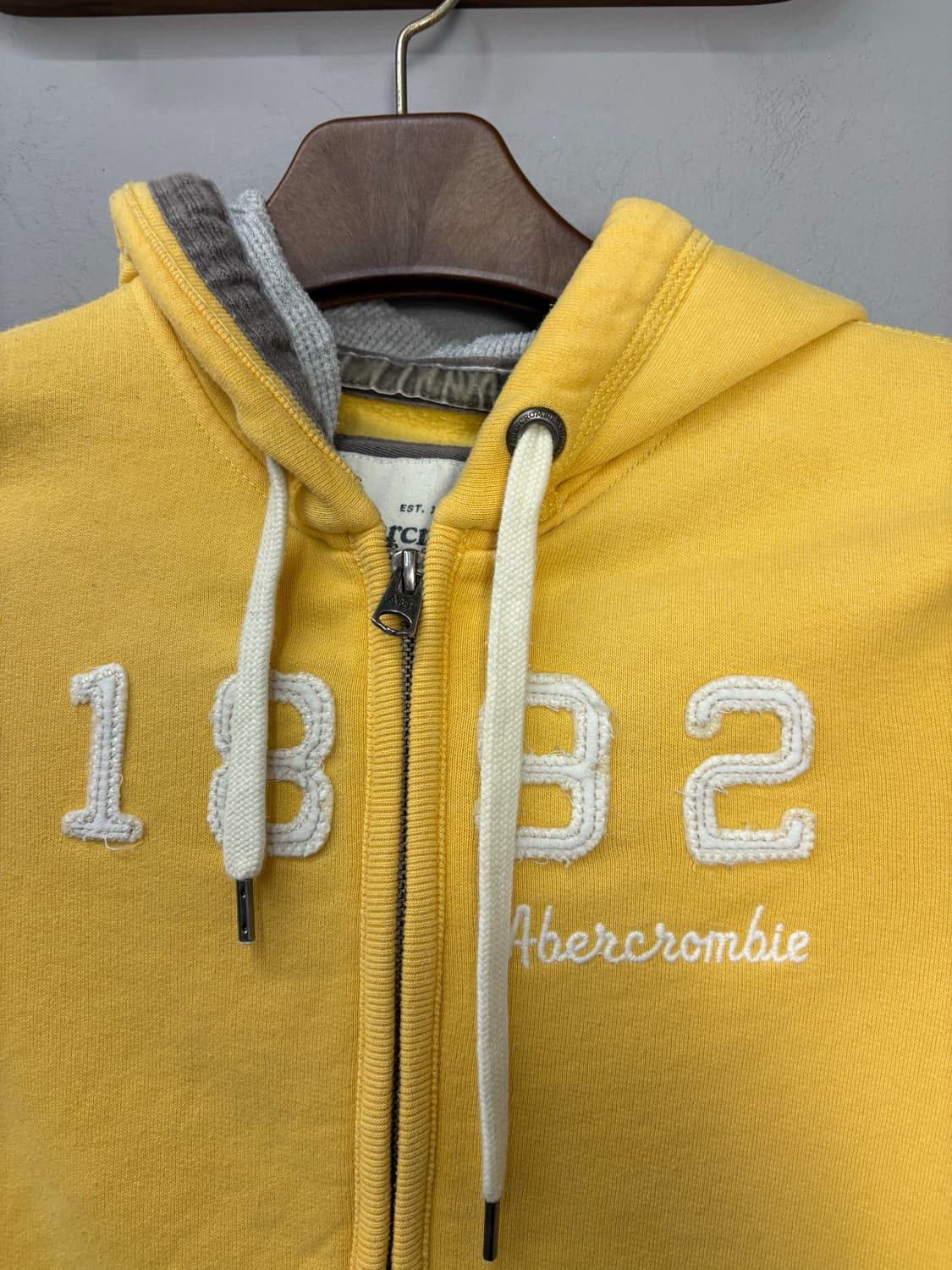 아베크롬비 y2k빈티지 빅로고 후드집업 A2427 상품이미지3
