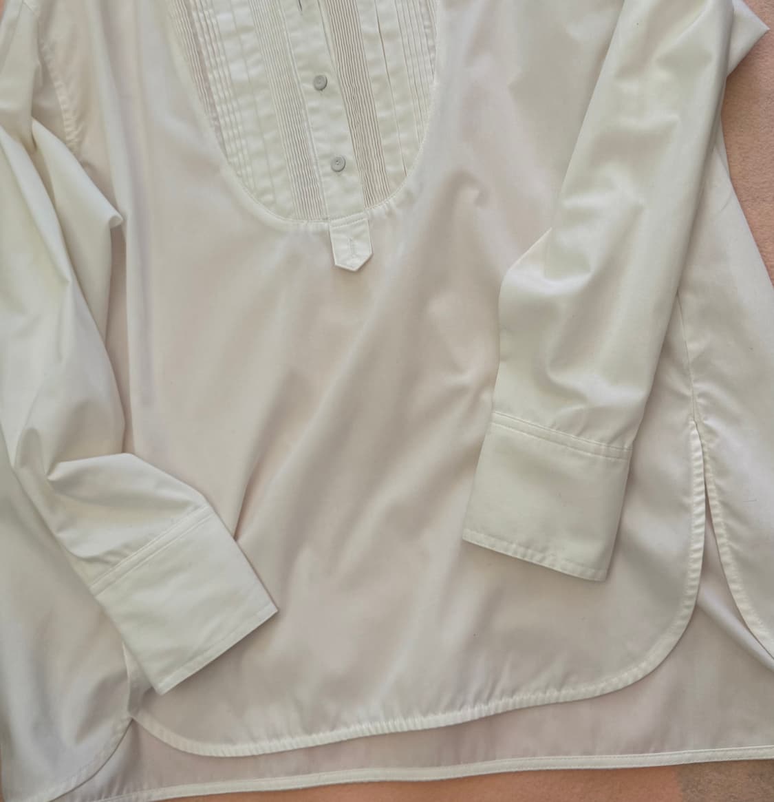 machatt 노카라 드레이프드레스 셔츠  상품이미지3