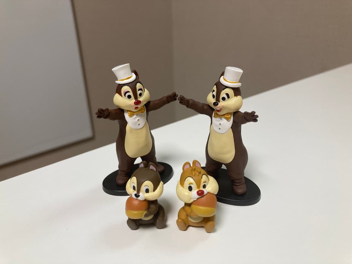 디즈니 칩앤데일 피규어 세트 상품이미지1