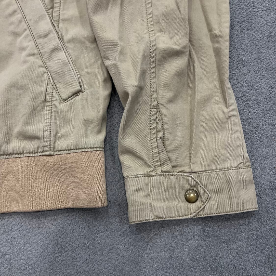 XL 갭 코튼 해링턴 블루종 자켓 상품이미지3