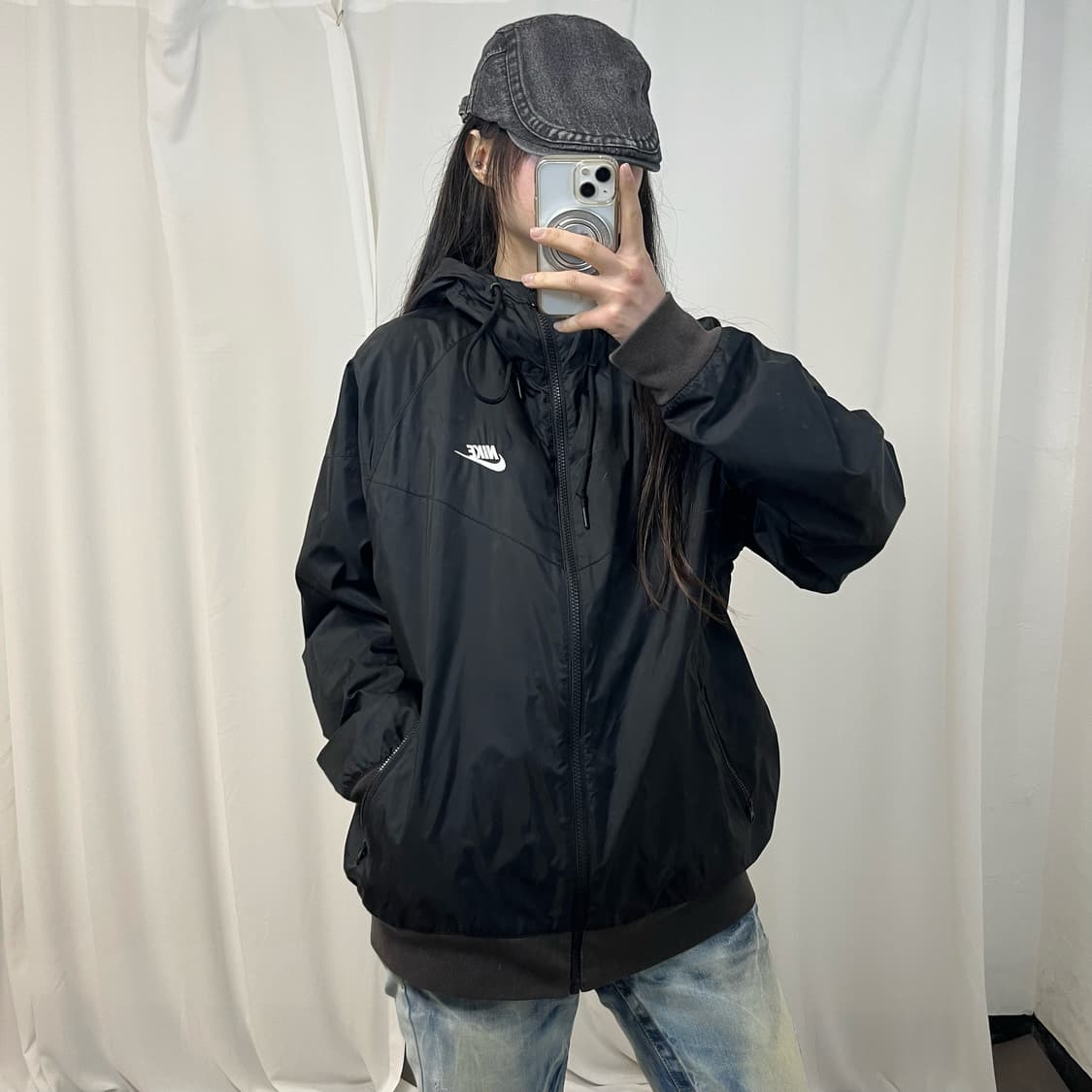 Nike Black Windrunner 상품이미지1