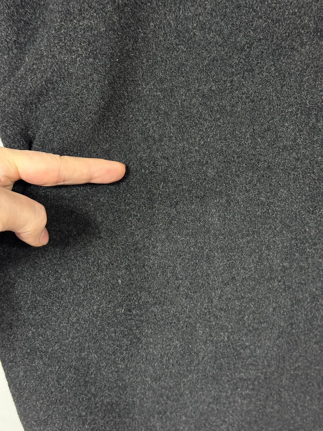 90s 도나카란 울 코트 상품이미지9