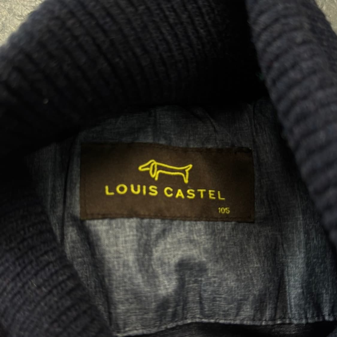 100 루이까스텔 방풍 니트 패딩 상품이미지3