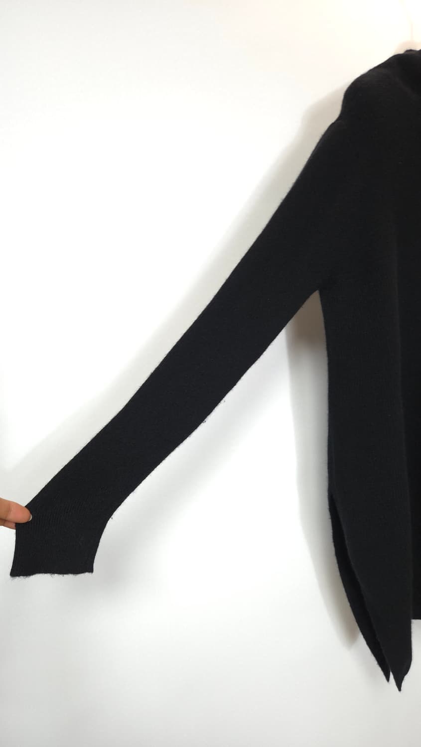 캐시미어100% 모크넥 루즈핏 롱 니트 F 사이즈 상품이미지4