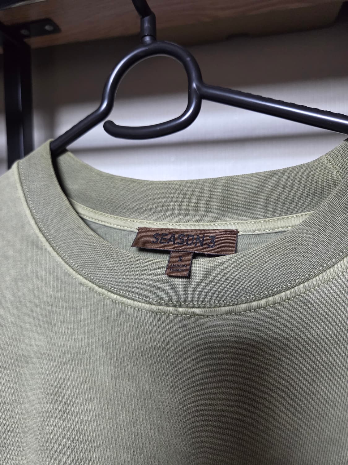 [S] 칸예 이지시즌 3 올리브 오버사이즈 티셔츠 YEEZY 상품이미지1