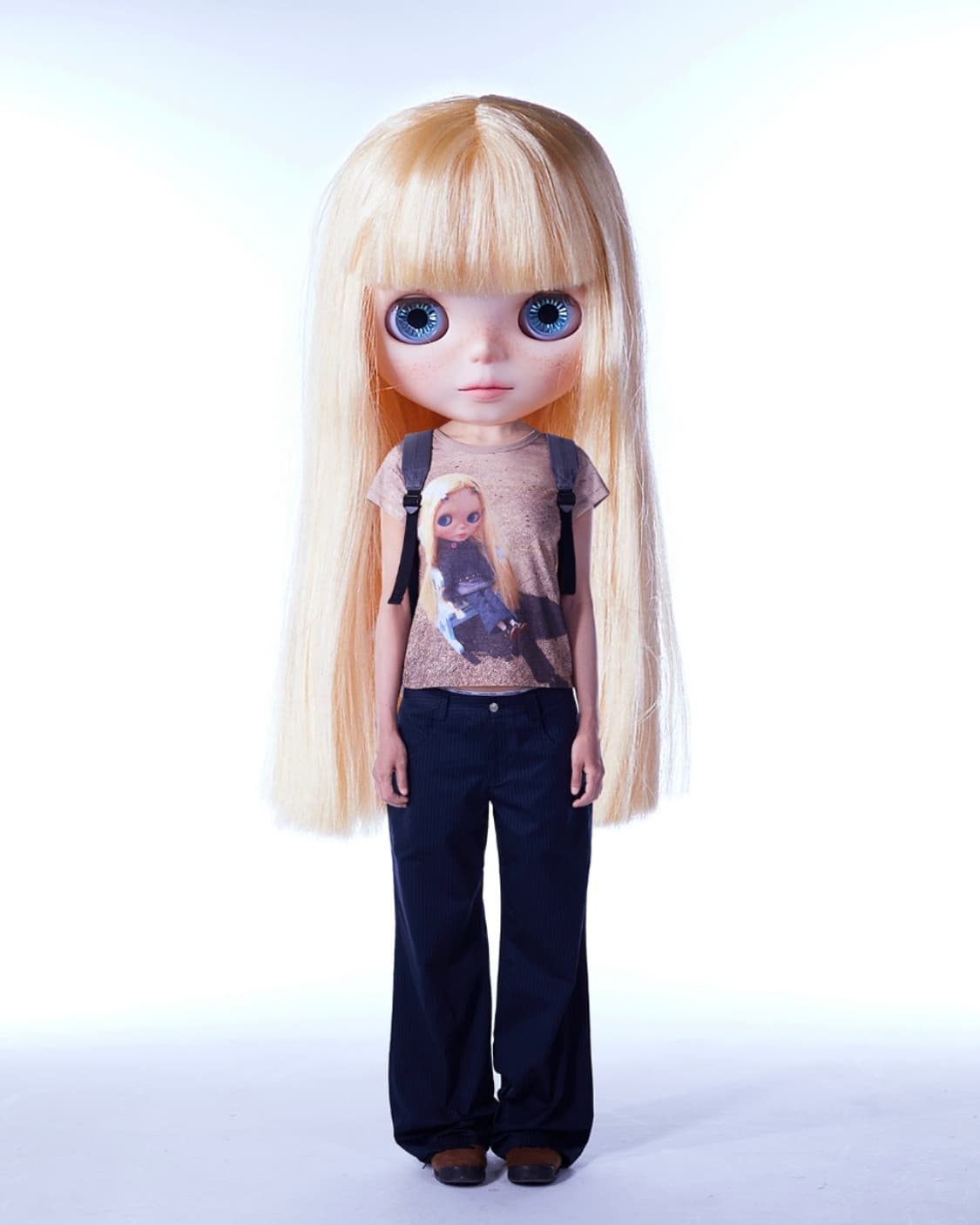 코이세이오 x 브라이스 반팔 티셔츠 ash brown 상품이미지2