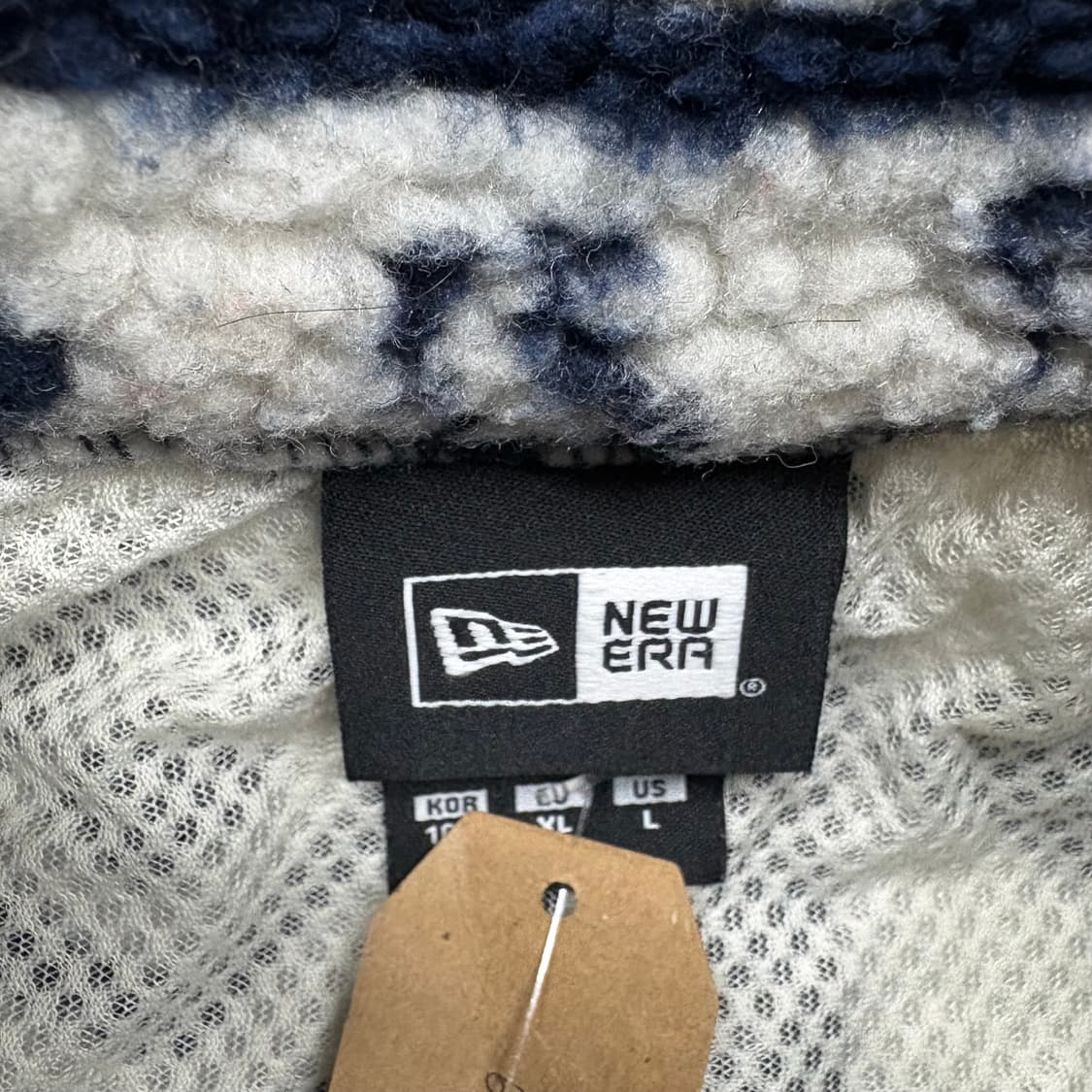 (100)뉴에라패턴플리스자켓 상품이미지4