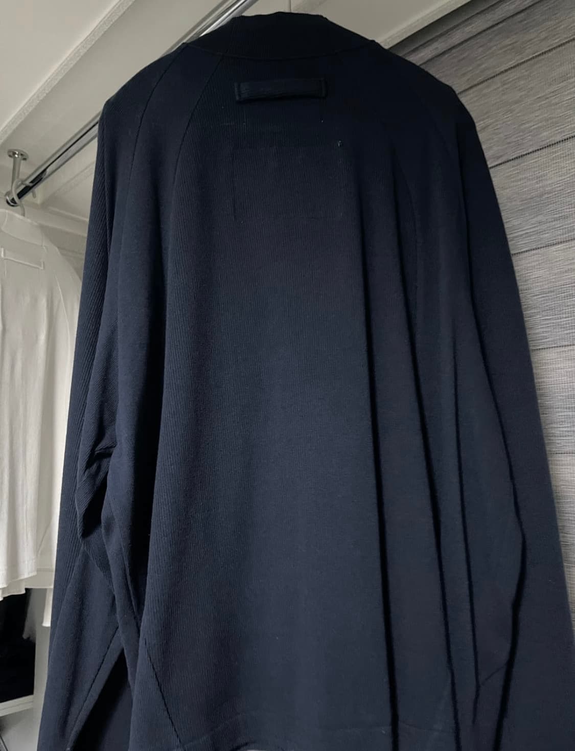 Yiyae irregular 이레귤러 집업 네이비 L 상품이미지2