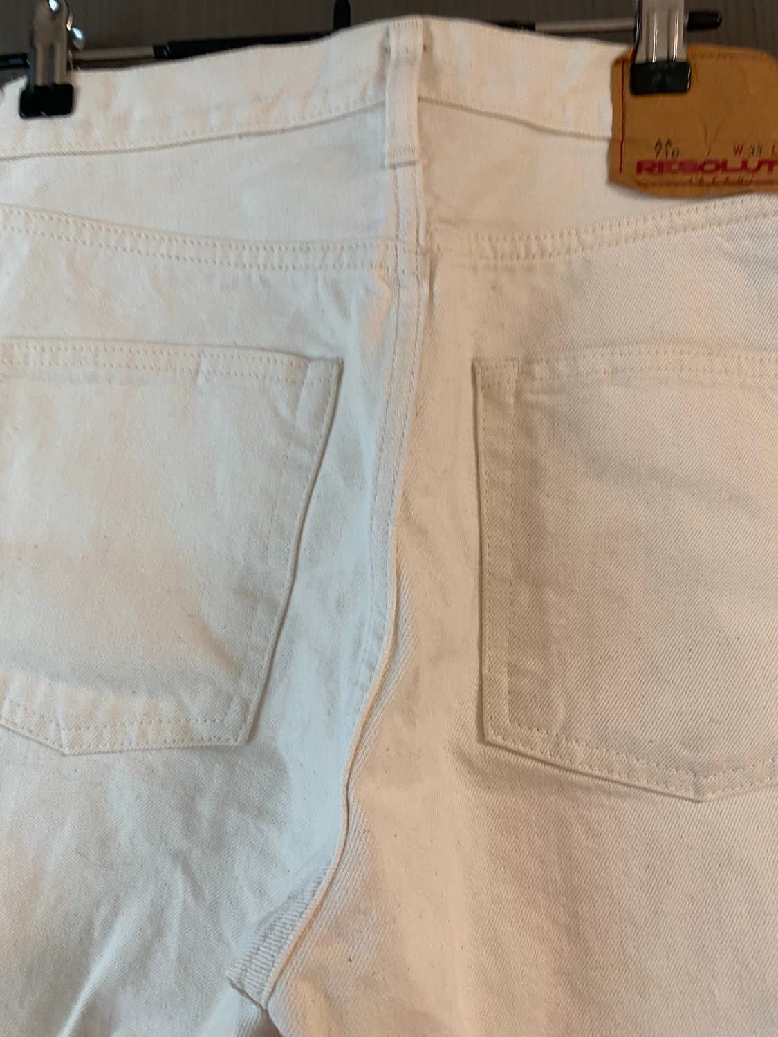 레졸루트 아이보리 710 데님 팬츠 상품이미지3