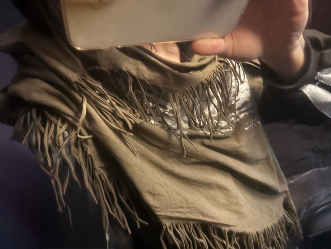 Vintage Punk "Ghillie" graffiti T&scarf 상품이미지2