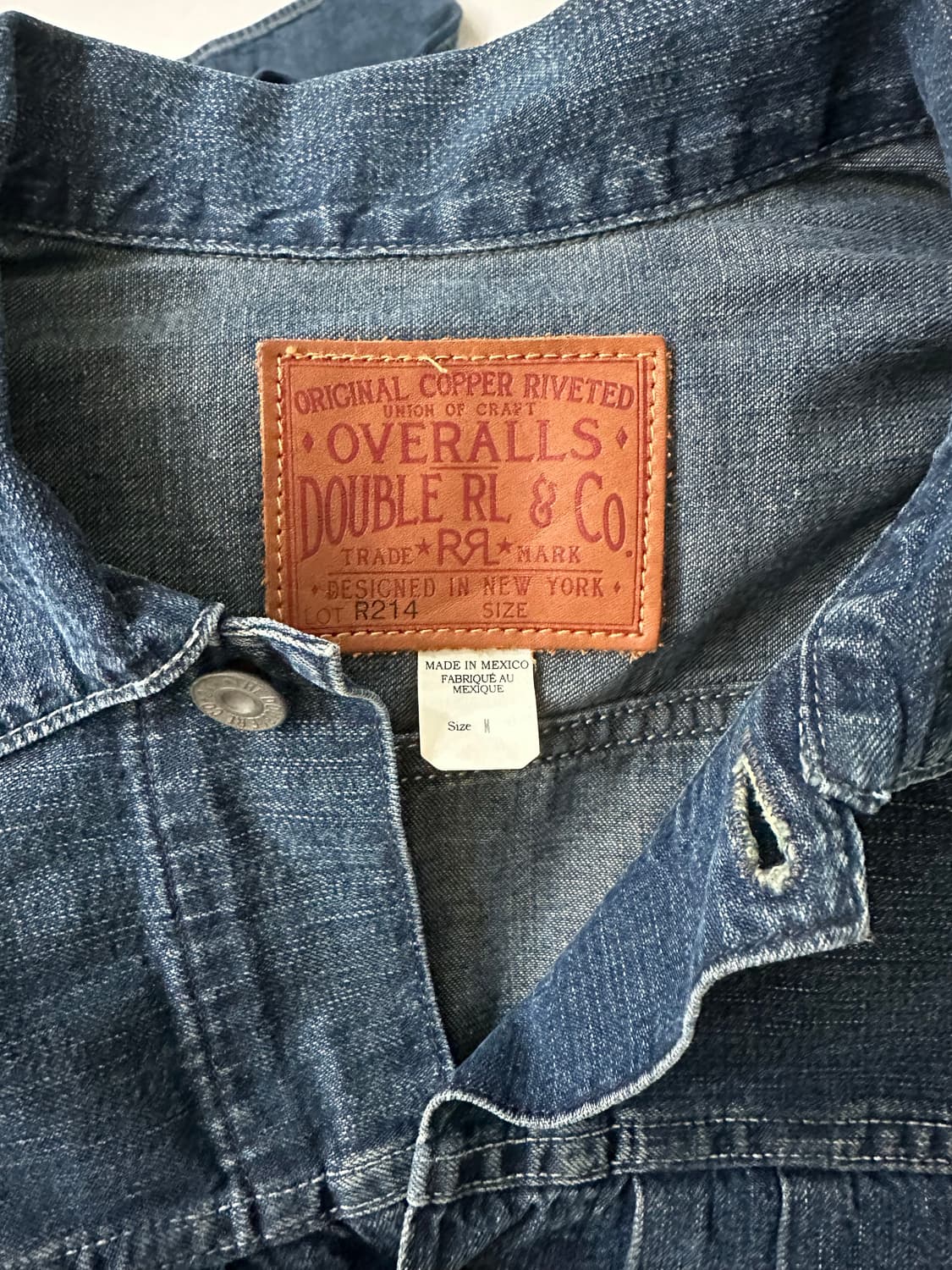 더블알엘 데님 커버올 (점프수트) 상품이미지3