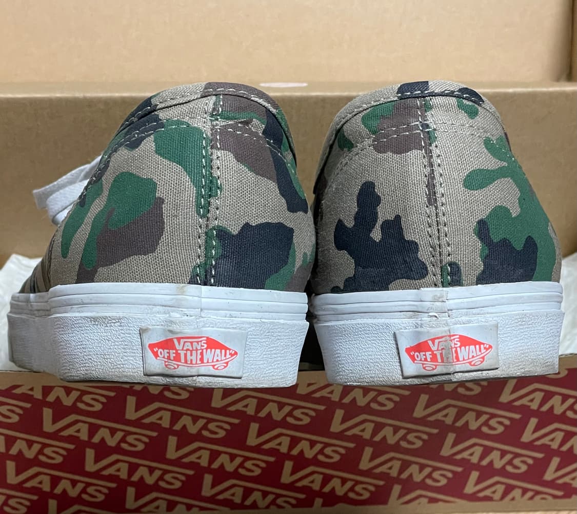 반스 어센틱 카모 올리브 상품이미지4