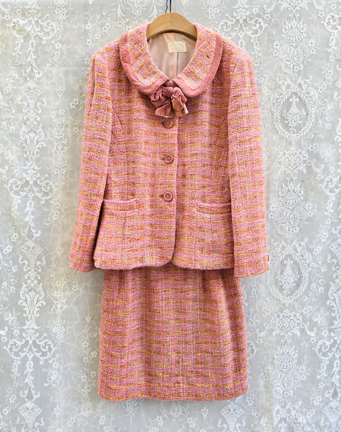 핑크하우스 ketty 울 트위드 셋업 상품이미지1