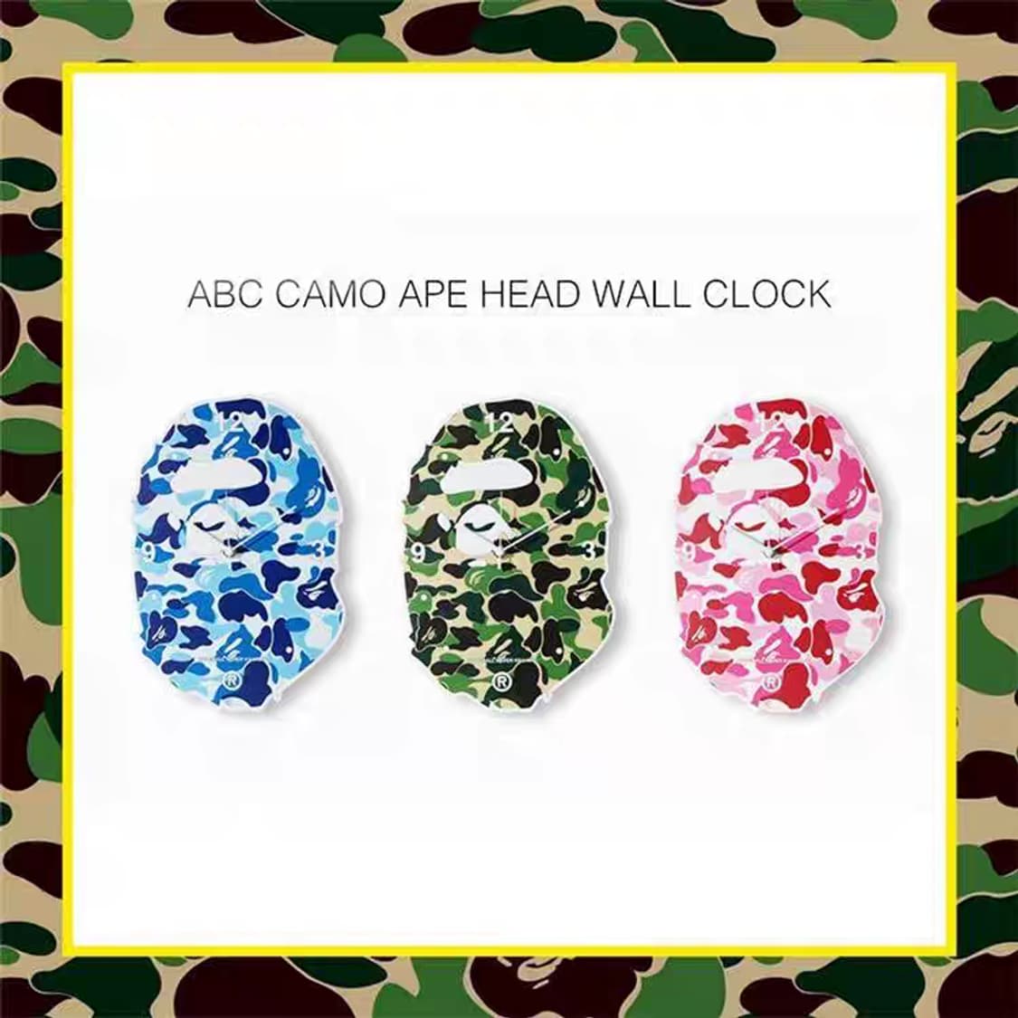 베이프 벽걸이시계 인테리어소품 상품이미지2