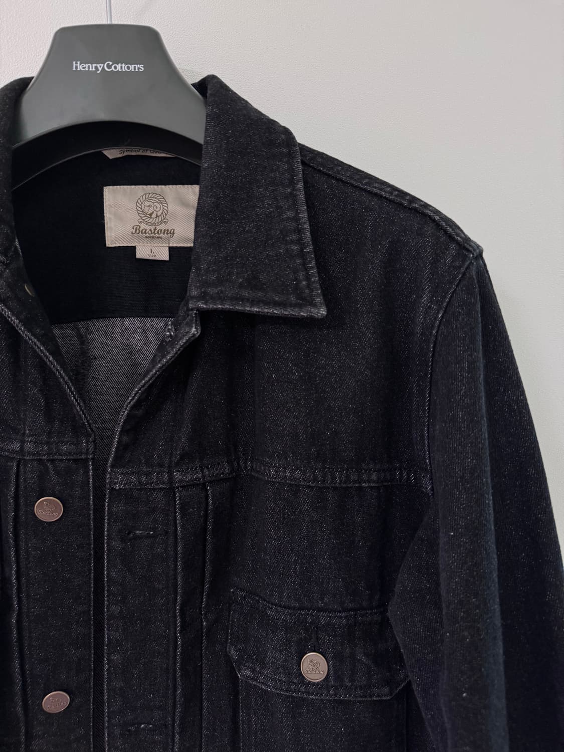 바스통 110 데님 트러커 자켓 상품이미지6