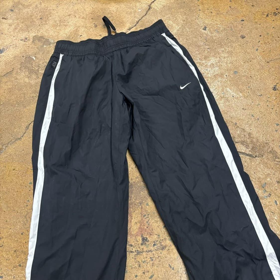 [정품/S] 나이키 블랙 트레이닝 바지 상품이미지1