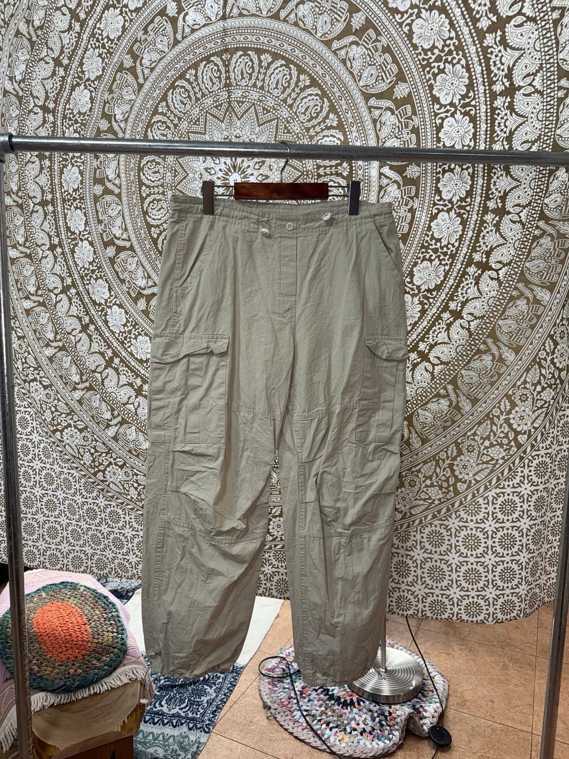 빈티지 밴딩 카고팬츠 상품이미지3