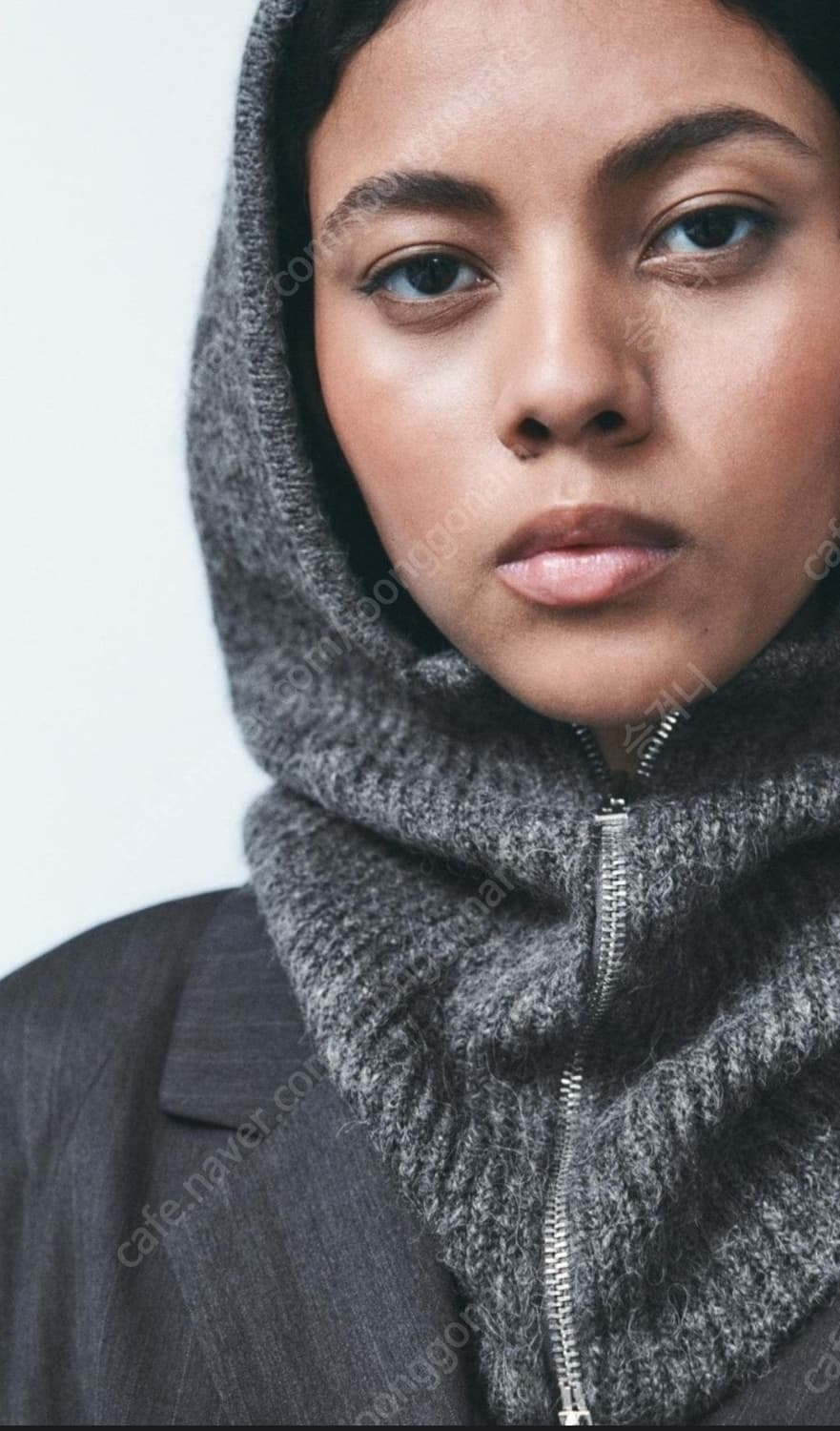 zara 자라 발라클라바 지퍼 바라클라바 니트 목토시 넥워머 바라크라바  상품이미지1