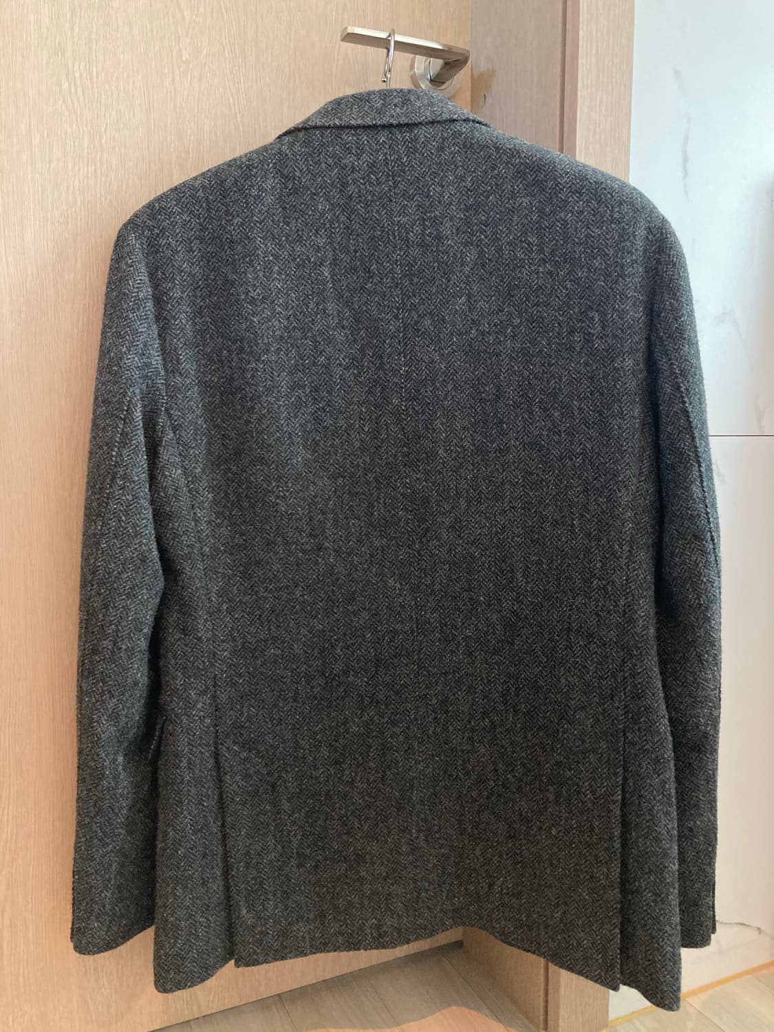 타미힐피거 그레이 헤링본 울 자켓 블레이저 48R 상품이미지2