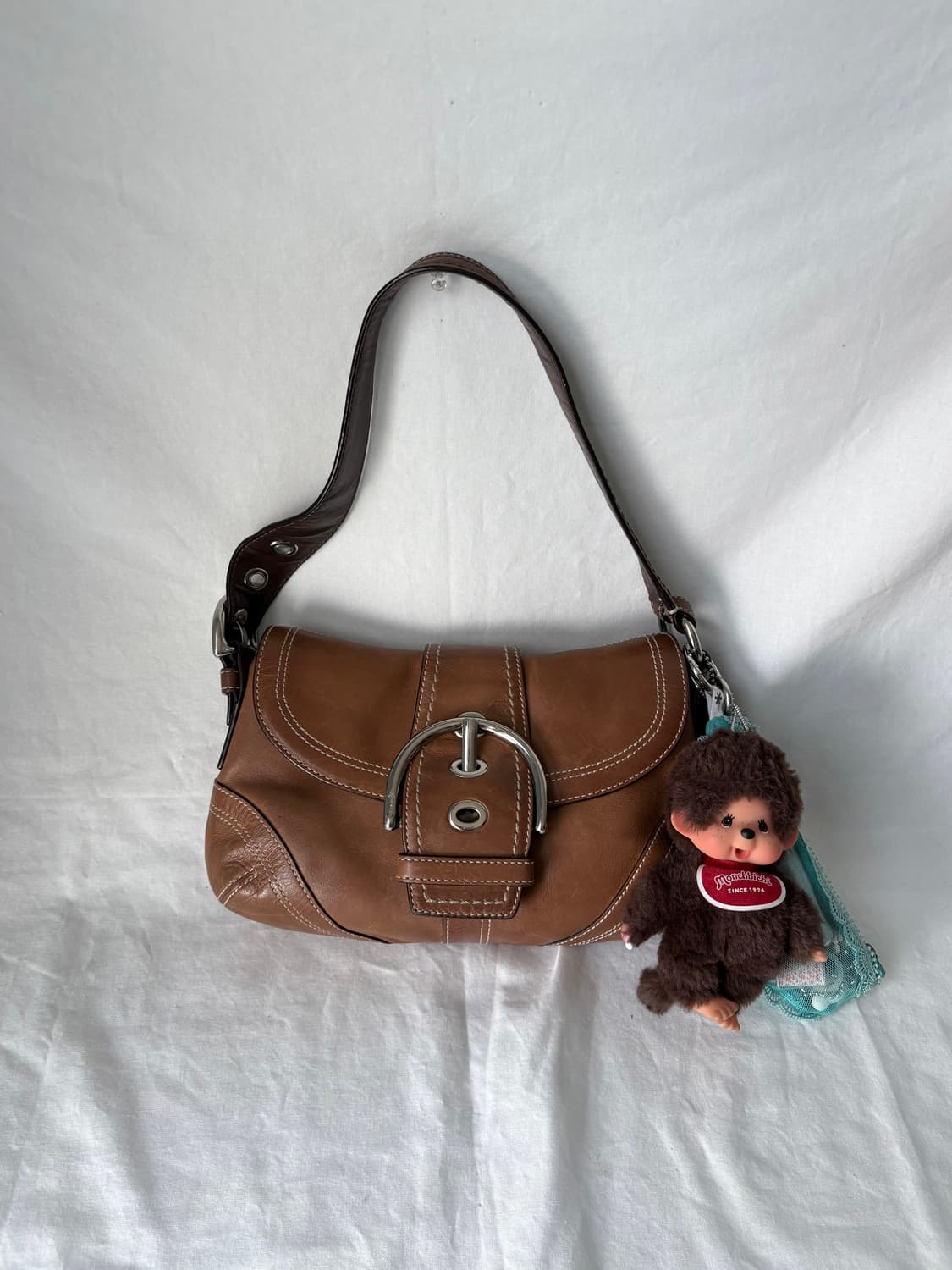 Coach brown shoulder bag 상품이미지3