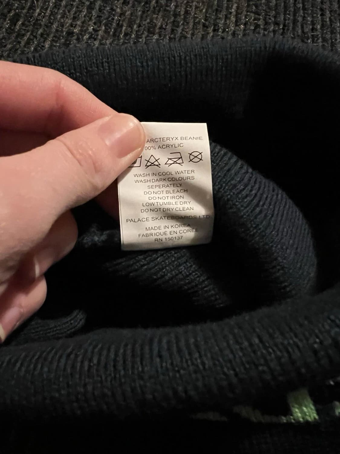 20FW 팔라스 x 아크테릭스 비니 틸 상품이미지5