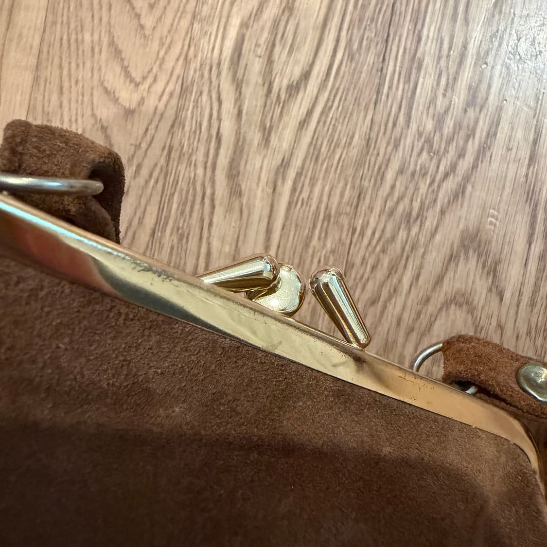 LISPEER TRADING 빈티지 스타일 스웨이드 미니 크로스백 상품이미지6